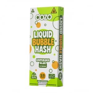 Dozo Liquid Bubble Hash Disposable 3.5G emperors glue hybrid