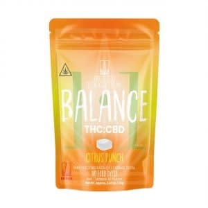 Higher Education Balance Ratios Gummies 100MG (10CT) Citrus Punch Sativa