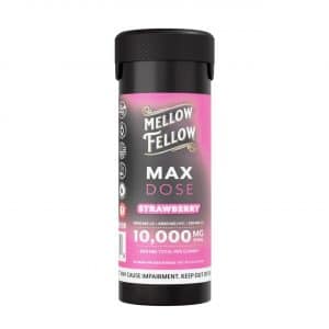 Mellow Fellow Max Dose Gummies 10000MG Strawberry