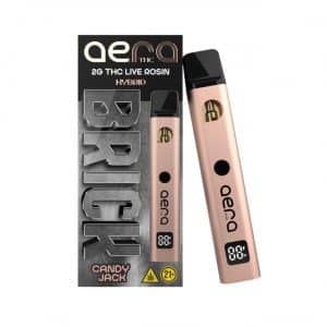AERA THC Brick Live Rosin Disposables 2G