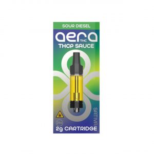 AERA THC THCP Sauce Cartridge 2G Sour Diesel Sativa