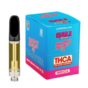 Cali Fields THCA Cartridge 1G Rainbow Sherbet1 Indica