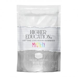 Higher Education D9 Live Resin Gummies 100MG-10CT