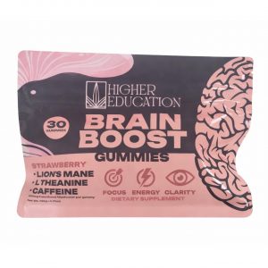 Higher Education Functional Mushroom Gummies 30CT brain Boosted Strawberry
