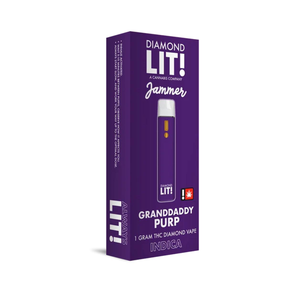LIT THC Diamond Jammer Disposable 1G