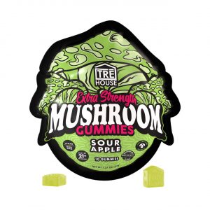 TRĒ House Extra Strength Magic Mushroom Blend Gummies – Sour Apple