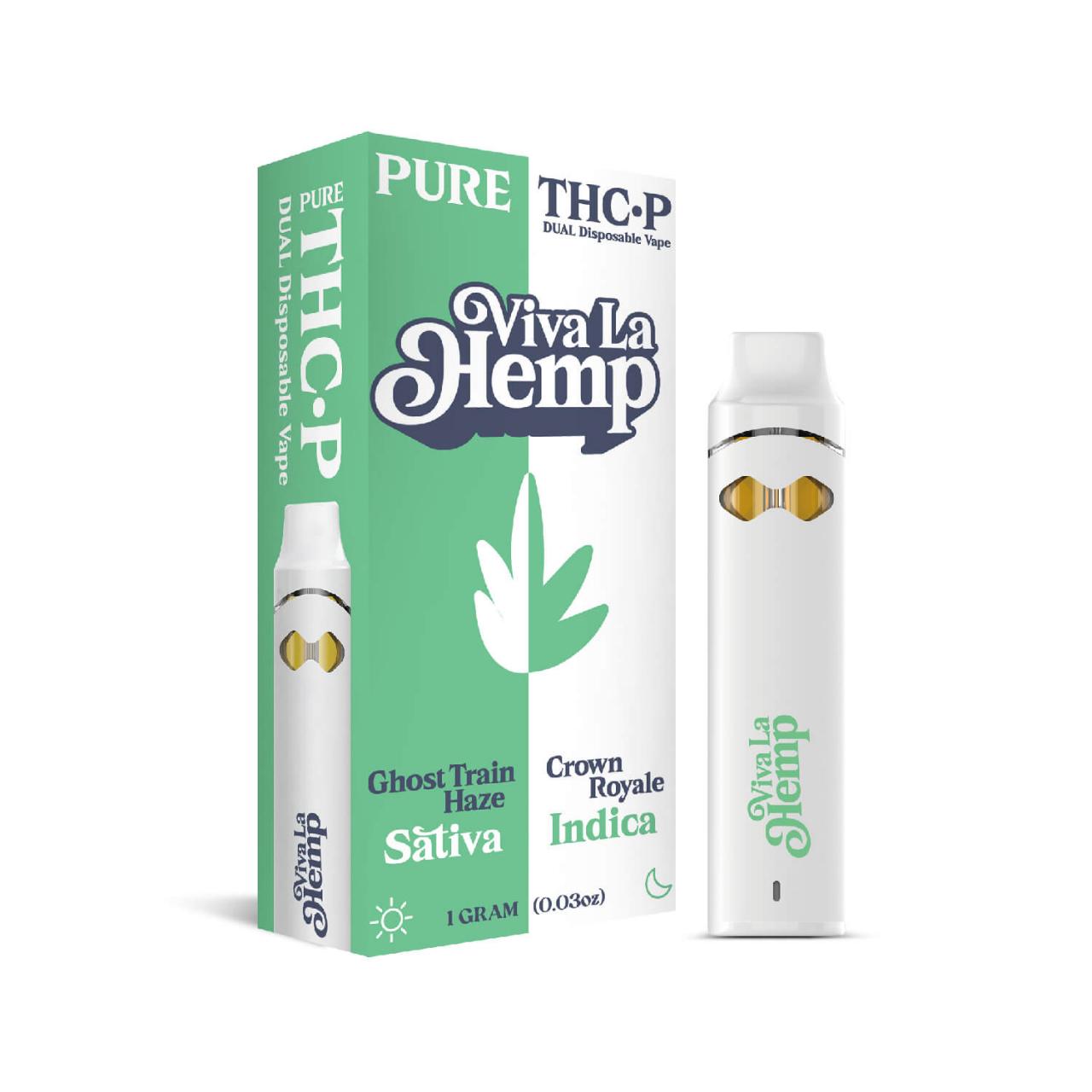 Viva La Hemp THCP Dual Disposable 1G