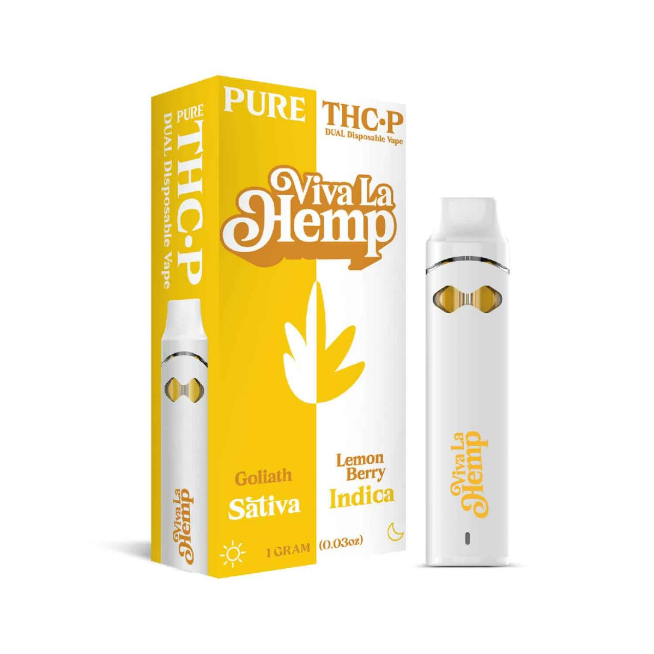 Viva La Hemp THCP Dual Disposable 1G