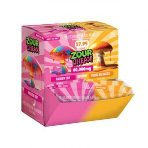 Zour Dream Edible Mushroom Gummies 60000MG – 30CT