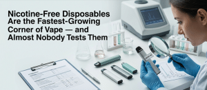 Nicotine-Free Disposables Are the Fastest-Growing Corner of Vape and Almost Nobody Tests Them